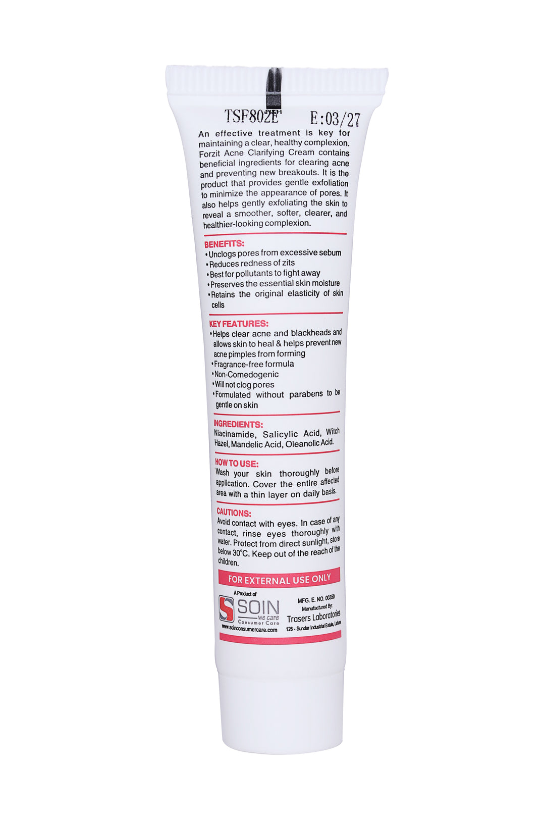 Forzit Acne Cream