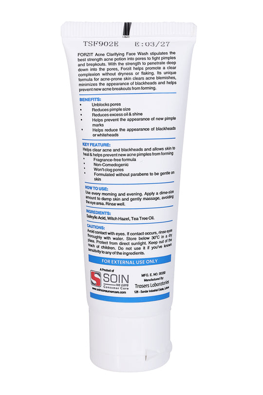 FORZIT Acne Clarifying Face Wash