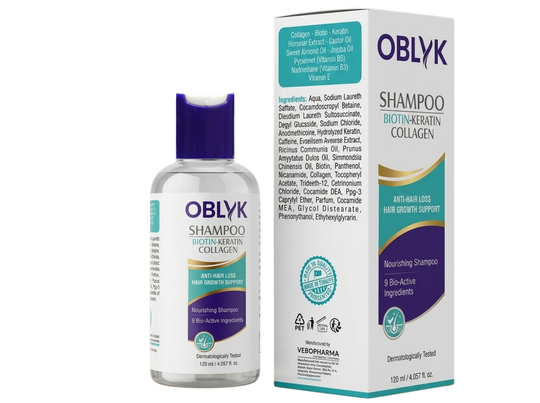 OBLYK Shampoo Biotin-keratin collagen
