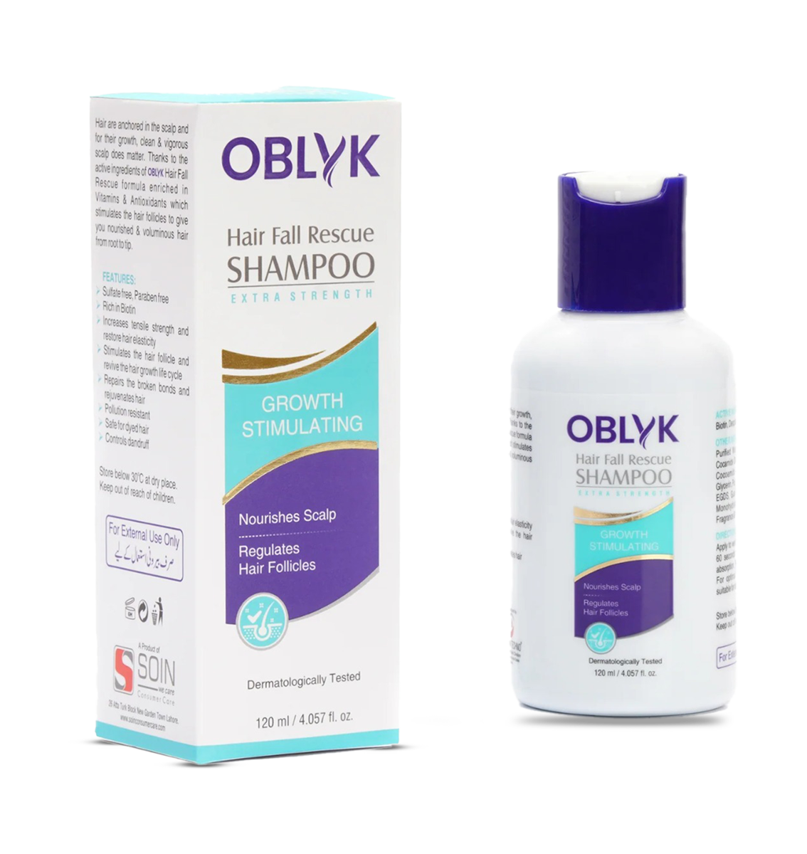 OBLYK Hair Fall Rescue Shampoo