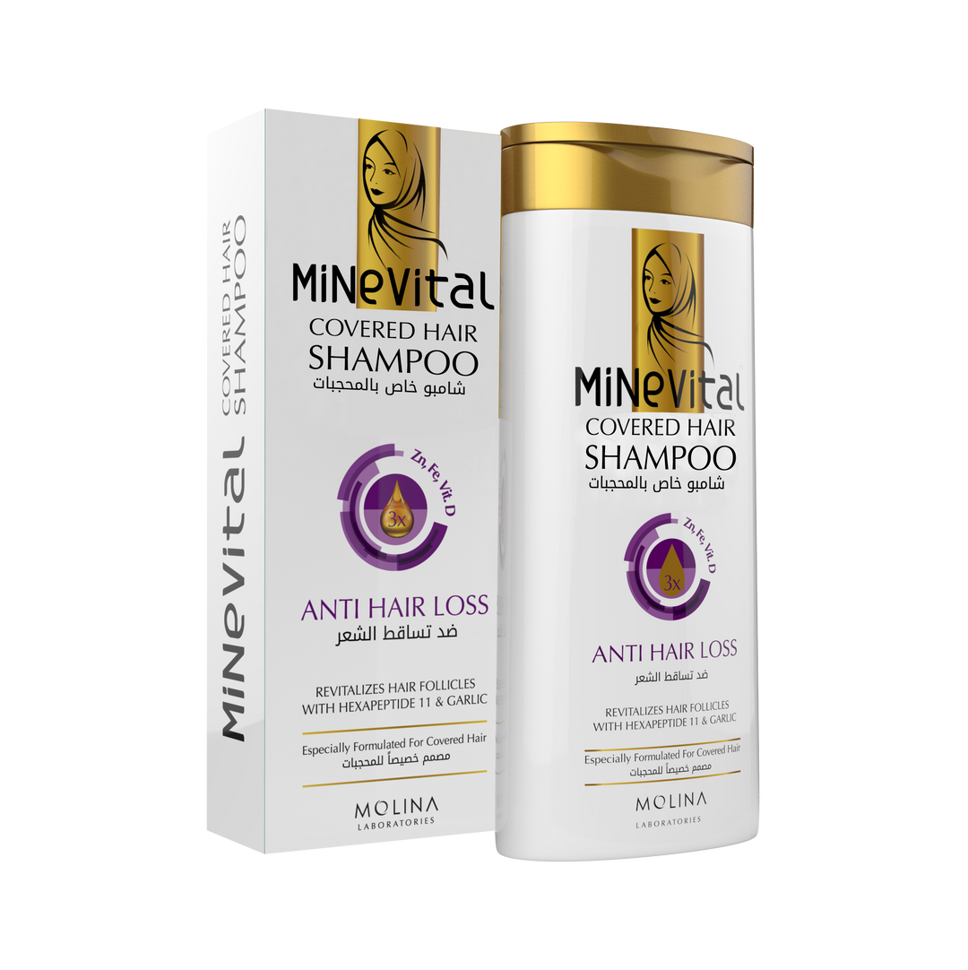 MiNeVital Covered Hair Shampoo – Anti Hair Loss