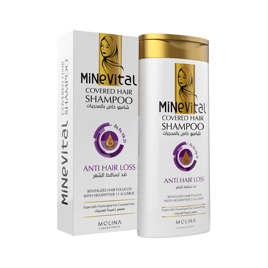 MiNeVital Covered Hair Shampoo – Anti Hair Loss