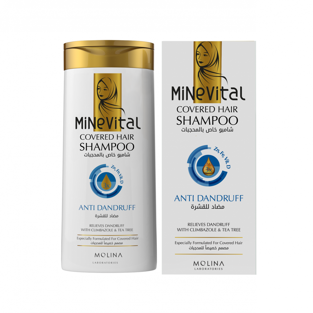 MiNeVital Covered Hair Shampoo – Anti Dandruff