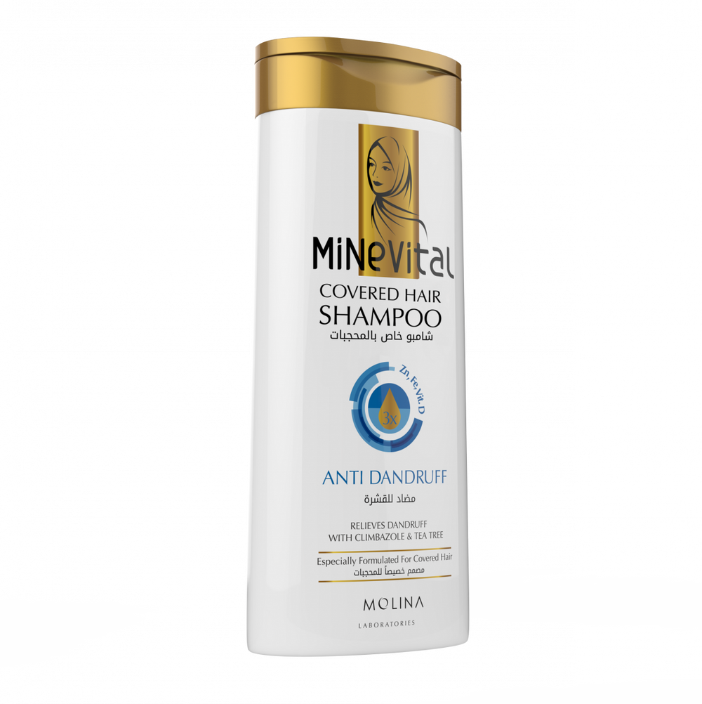 MiNeVital Covered Hair Shampoo – Anti Dandruff