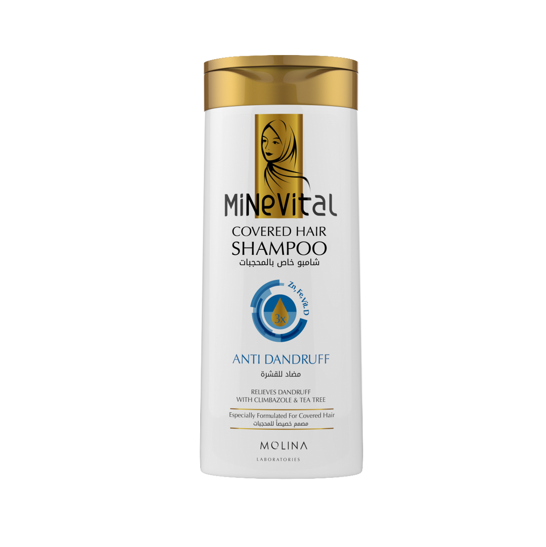 MiNeVital Covered Hair Shampoo – Anti Dandruff