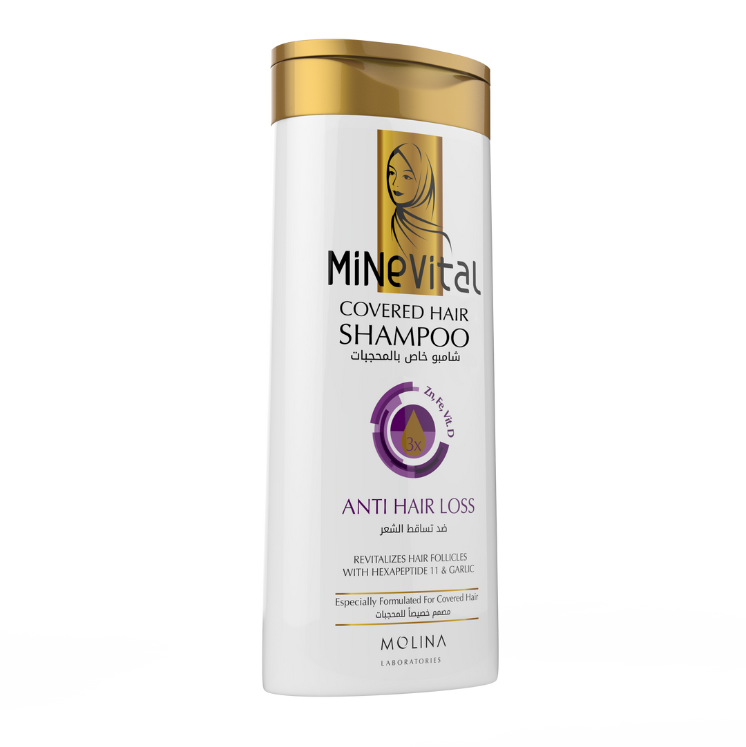MiNeVital Covered Hair Shampoo – Anti Hair Loss