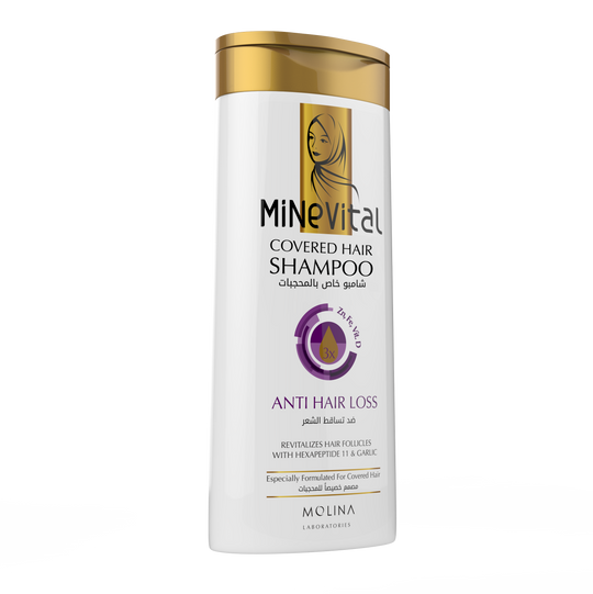 MiNeVital Covered Hair Shampoo – Anti Hair Loss