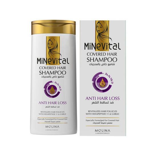 MiNeVital Covered Hair Shampoo – Anti Hair Loss