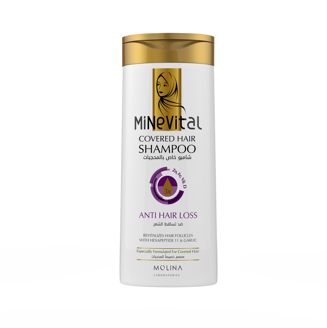 MiNeVital Covered Hair Shampoo – Anti Hair Loss