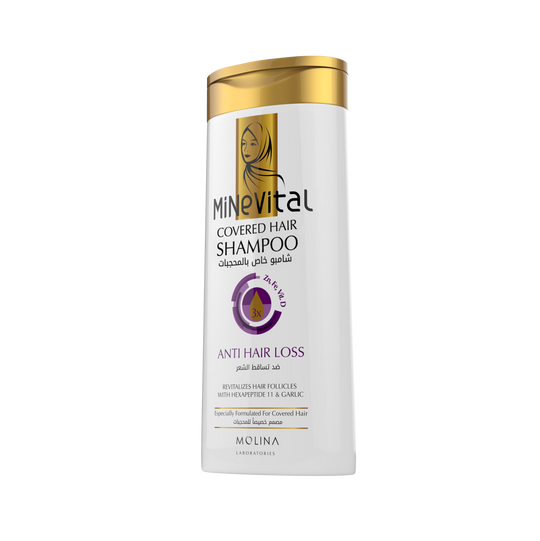 MiNeVital Covered Hair Shampoo – Anti Hair Loss